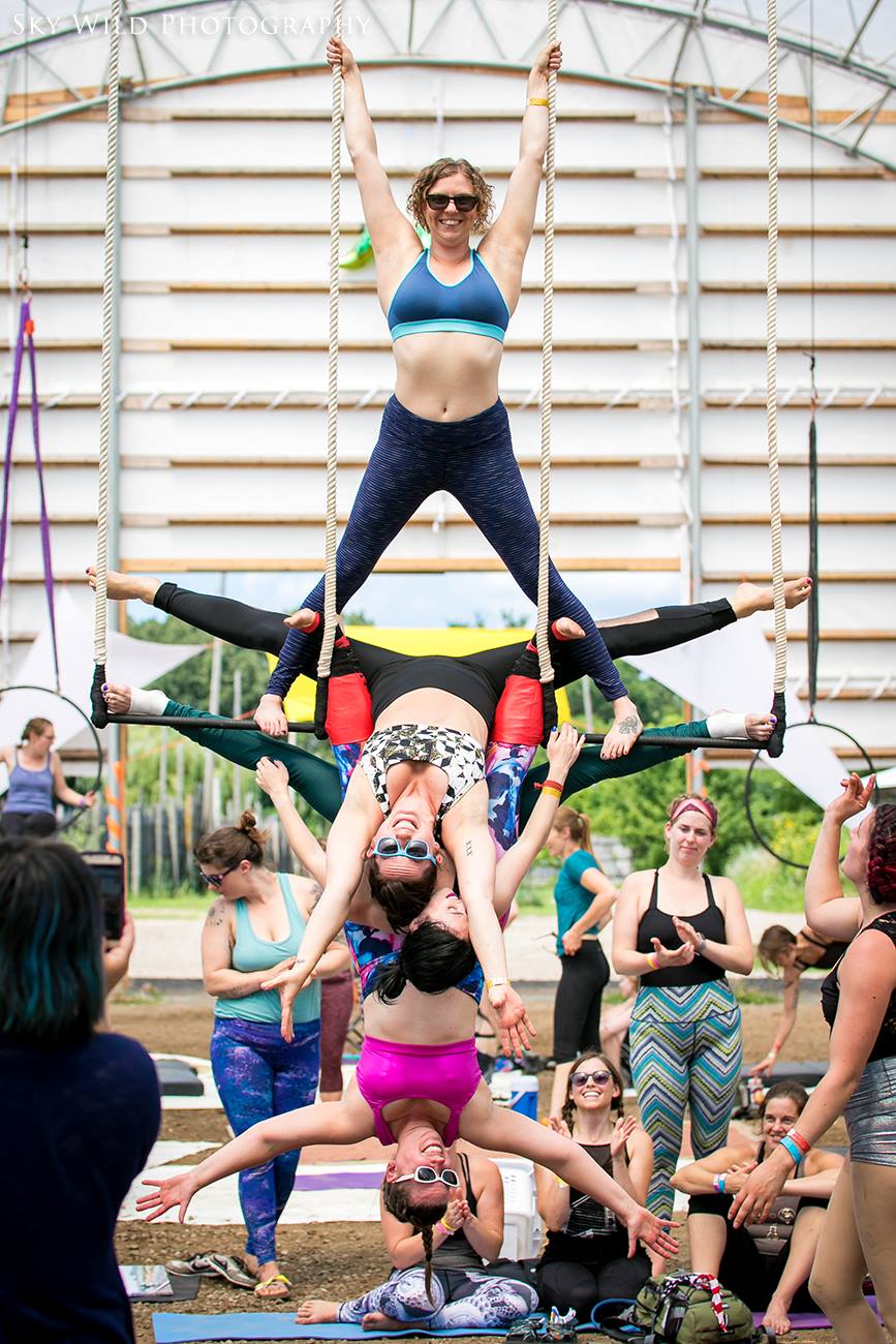 AERIAL SILKS  Lyra Trapeze Classes for Kids in Vancouver WA